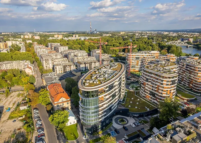 Air Con 10th Floor Balcony Krakow
