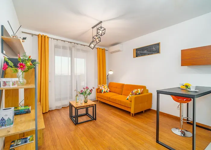 Air Con 10th Floor Balcony Appartement Cracovie