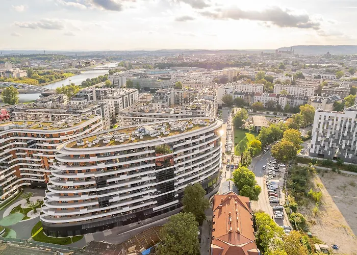 Appartement Air Con 10th Floor Balcony Cracovie